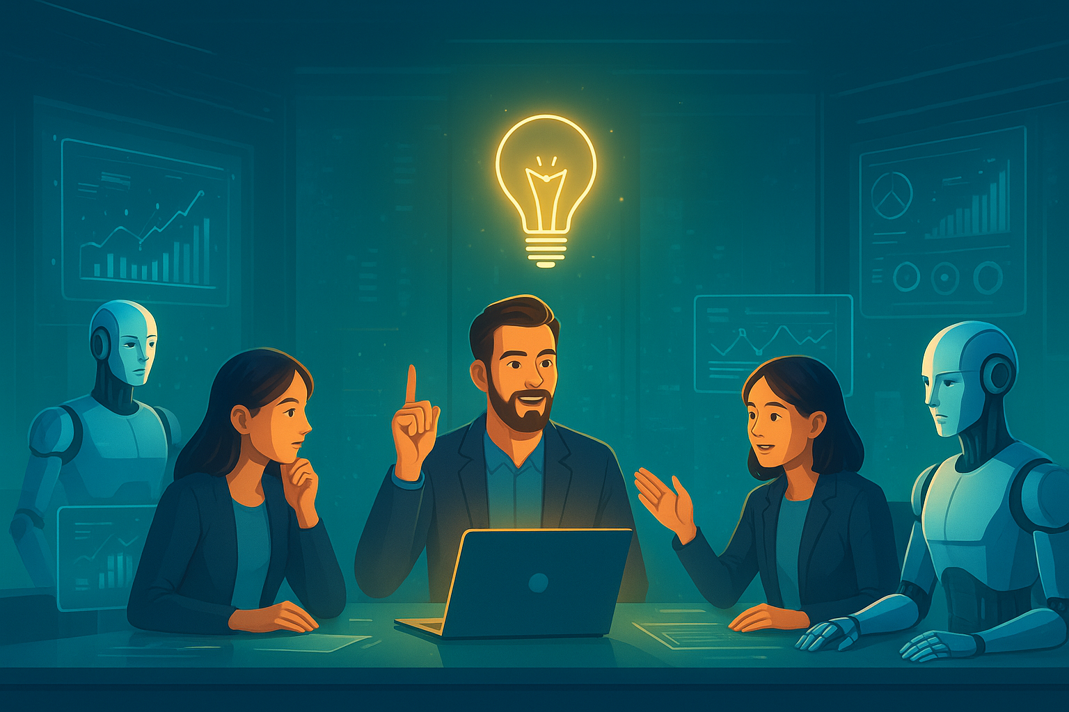 The Future of Work AI and Humans Thriving Together